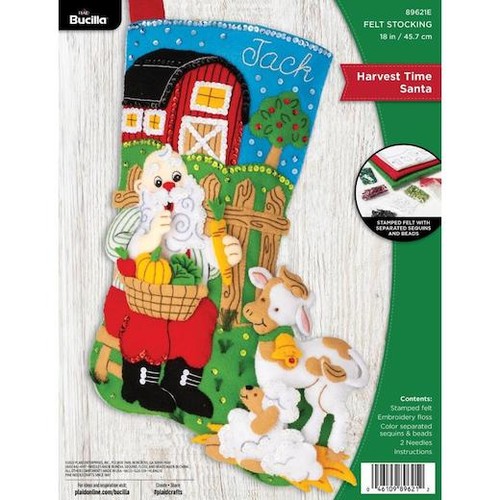 Bucilla felt christmas - bucilla, 18"