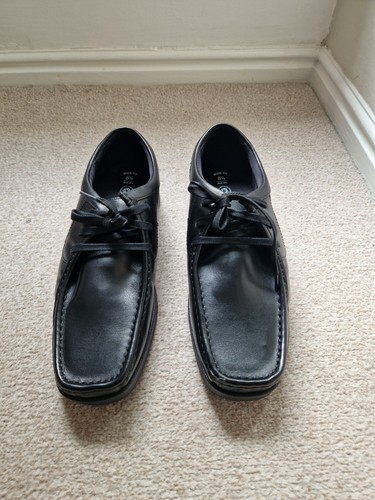 Boys black loafer school - boys,