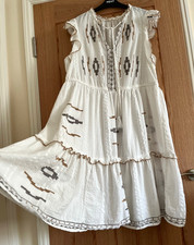 Monsoon White Cotton