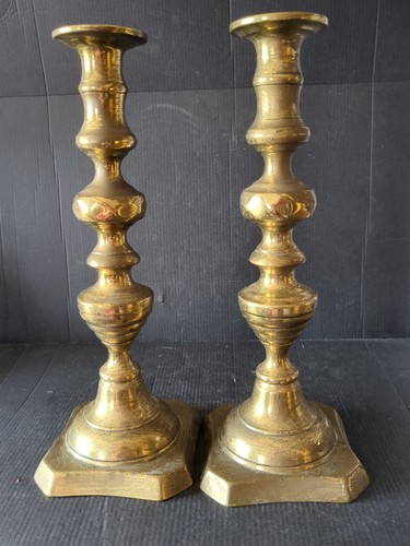 Pair large vintage square - of,