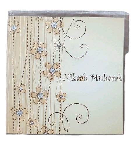 Nikah mubarak wedding - nikah, card-