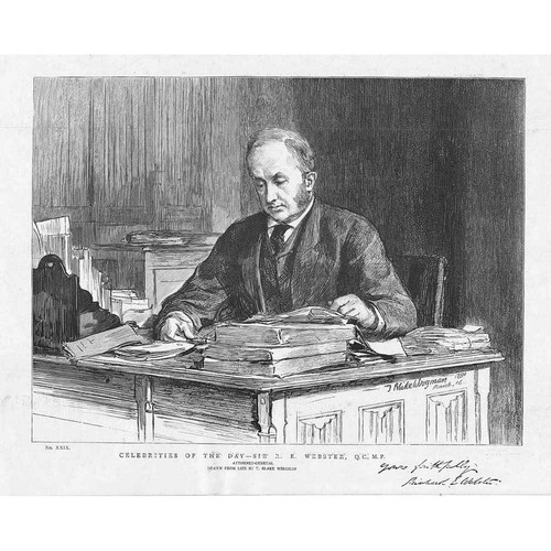 Sir richard everard webster - sir,