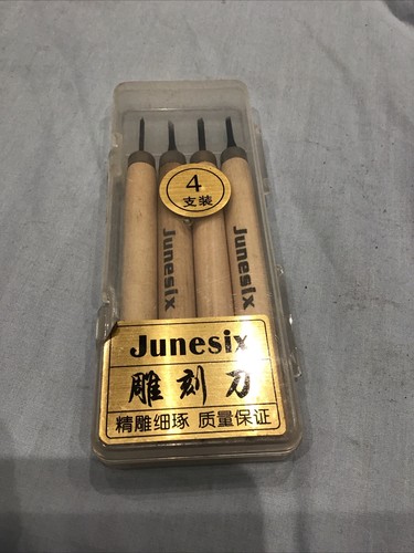 Junesix wood carving chisels - 4,