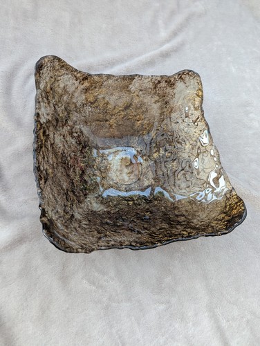 Large decorative glass bowl - decorative,