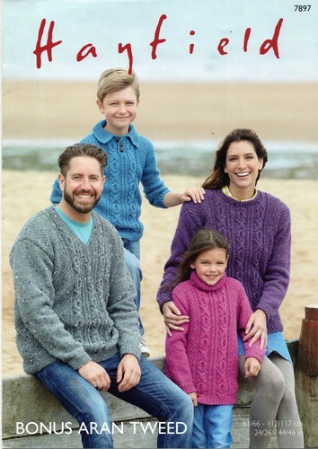 Hayfield family sweaters - family,