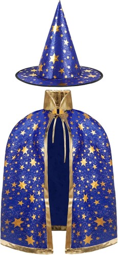 Wizard cape witch cloak - witch, kids