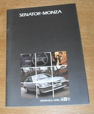 Vauxhall Opel Senator & Monza