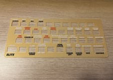 Elite - Keyboard Overlay - ZX