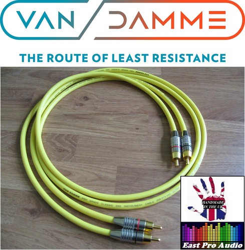 Pair van damme rca phono - damme,