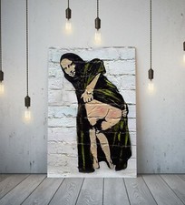 Banksy moona mona lisa - banksy,