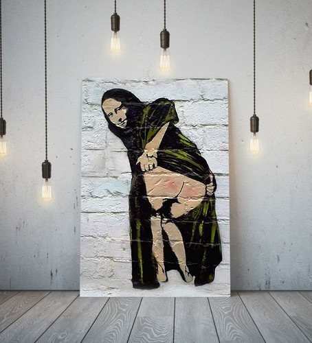 Banksy moona mona lisa - mona,