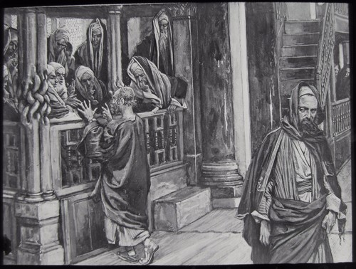Glass magic lantern slide - magic,