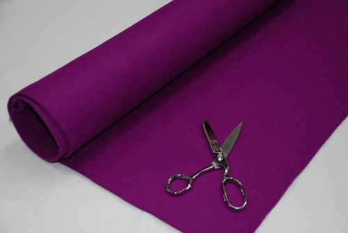 3mm thick acrylic felt - 3mm, baize