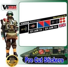 Action Man Stickers Jeep
