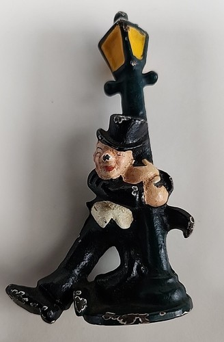 Vintage hand painted cast iron - vintage,