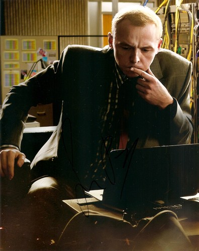 Simon pegg genuine - simon, authentic