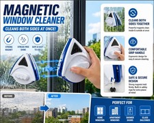 Magnetic window cleaner - cleaner, –