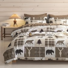 Piece rustic comforter set - rustic,