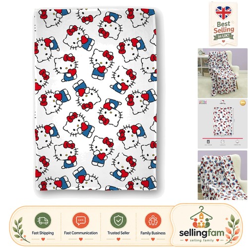 Heartfelt hello kitty fleece - heartfelt,