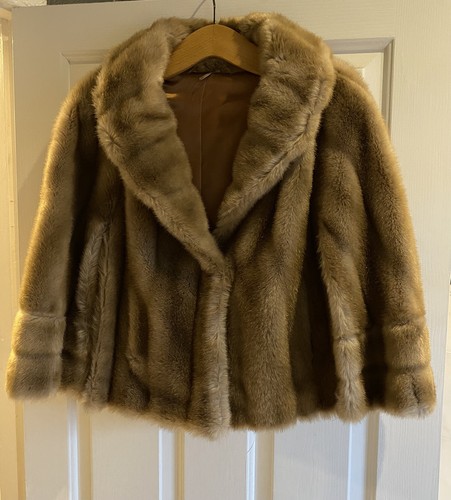 Tissavel faux fur cape jacket - fur,