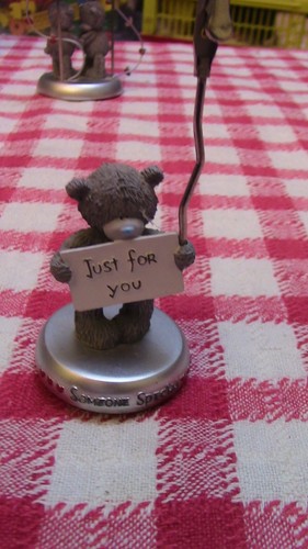 You tatty teddy figure - you,