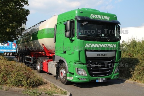 Truck photo daf 460 tanker - truck,