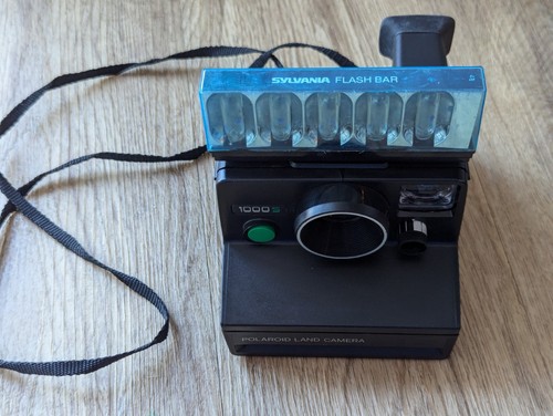 Vintage polaroid land camera - polaroid,