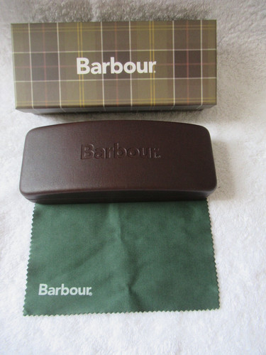 Barbour brown leather look - barbour,