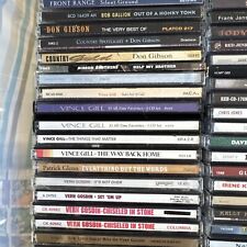 Don Gibson To Frankie Miller( Alpha Order) Country/Bluegrass CDs £8 Each