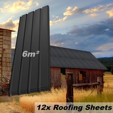 12 X Roof Sheets Corrugated