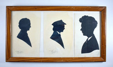 VINTAGE SILHOUETTE PORTRAIT