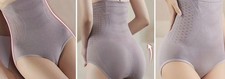 Women Ladies Lilac High Waist