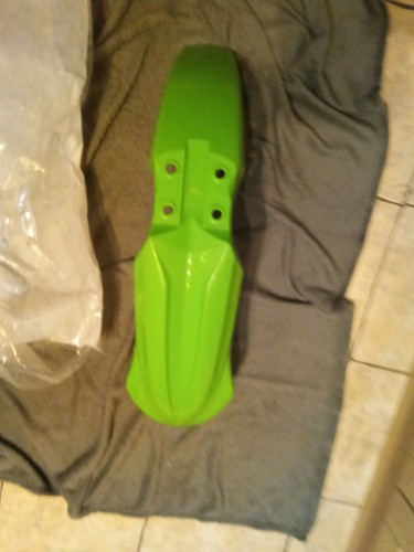 Polisport front fender green - polisport,