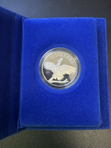 1990 silver proof coin - coin, the