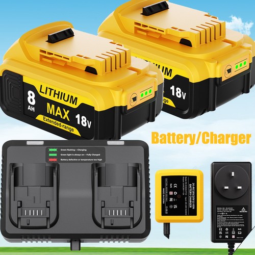 For dewalt 18v battery 0ah - 18v, 8.0ah