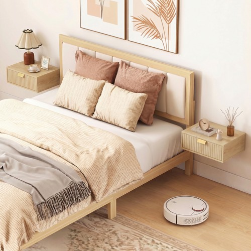Floating nightstands set 2 - nightstands,