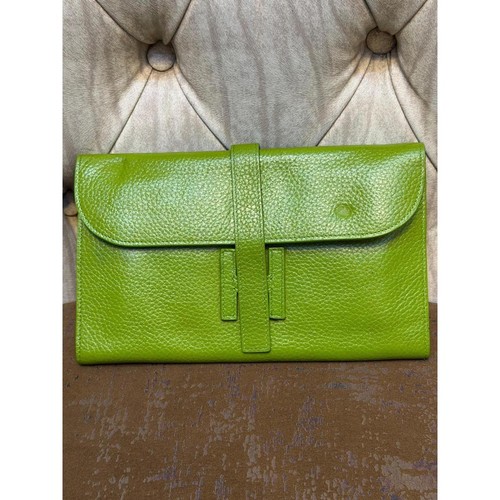 Hermes jige duo wallet lime - hermes,