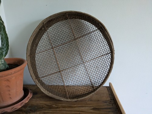 Vintage old wooden large - wooden,