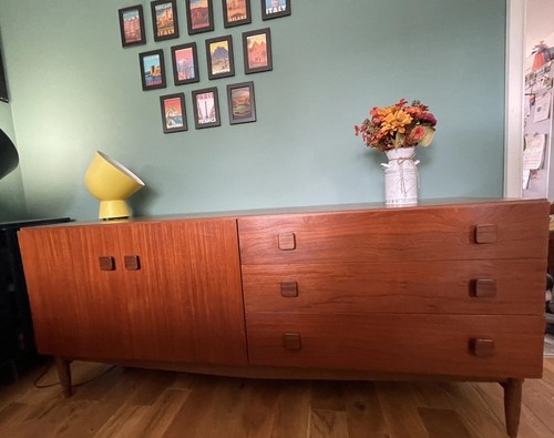 Mid century teak sideboard - mid,