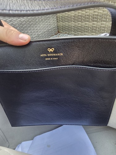 Anya hindmarch leather smiley - hindmarch,