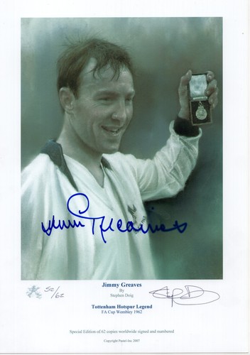 Jimmy greaves 1962 - greaves, cup
