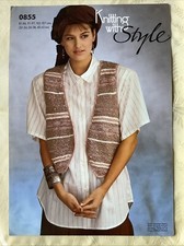 Style knitting pattern 0855