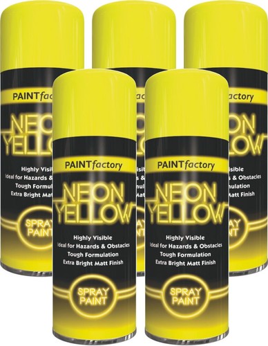 Fluorescent neon yellow - 5,
