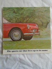 Triumph Spitfire brochure