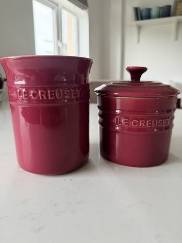 Creuset raspberry stoneware - le,