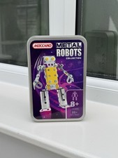 RARE Meccano Metal Robots Collection 891400A - Yellow Edition