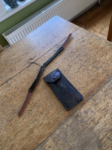 Vintage fold metal travel - up,
