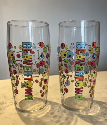 Beavertown pint glasses - pint,