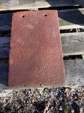 Red sandface roof tiles - red,