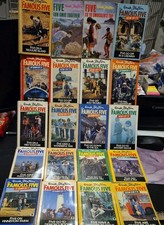 Enid Blyton FAMOUS FIVE set 1-21 (no.2 missing) books vintage 1970's paperbacks